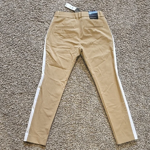 Banana Republic Tan and White Slim-Fit Trousers - Picture 6 of 6